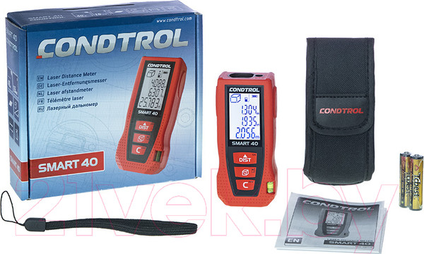 Изображение товара Лазерный дальномер Condtrol Smart 40 (1-4-097)