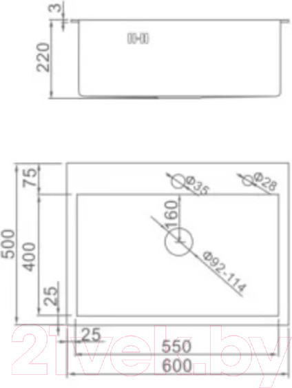 Изображение товара Мойка кухонная Wisent W36050В+W02B+WW405B
