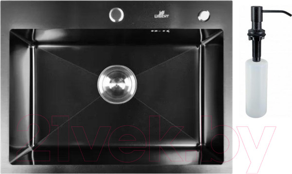 Изображение товара Мойка кухонная Wisent W36050В+W02B+WW405B