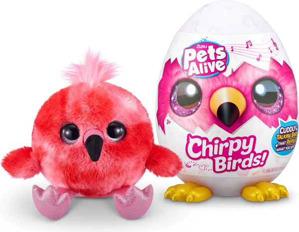 Изображение товара Игрушка-сюрприз Zuru Pets Alive Птичка-повторюшка / 9537