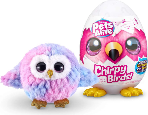 Изображение товара Игрушка-сюрприз Zuru Pets Alive Птичка-повторюшка / 9537