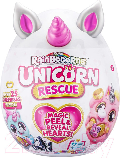 Изображение товара Игрушка-сюрприз Zuru Rainbocorns Unicorn Rescue Единорог / 9262