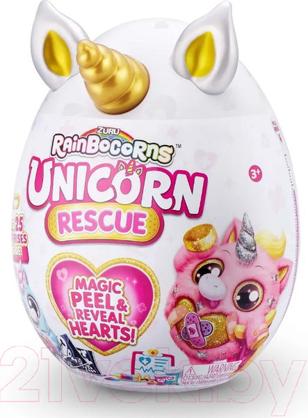 Изображение товара Игрушка-сюрприз Zuru Rainbocorns Unicorn Rescue Единорог / 9262