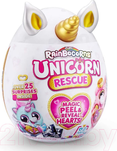 Изображение товара Игрушка-сюрприз Zuru Rainbocorns Unicorn Rescue Единорог / 9262