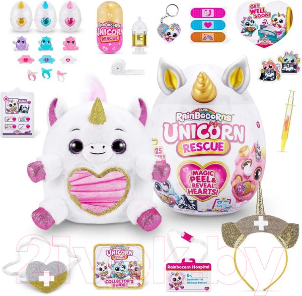 Изображение товара Игрушка-сюрприз Zuru Rainbocorns Unicorn Rescue Единорог / 9262