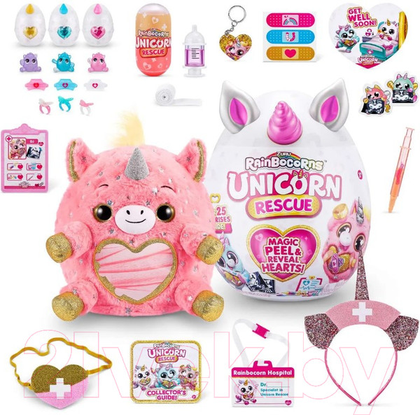 Изображение товара Игрушка-сюрприз Zuru Rainbocorns Unicorn Rescue Единорог / 9262