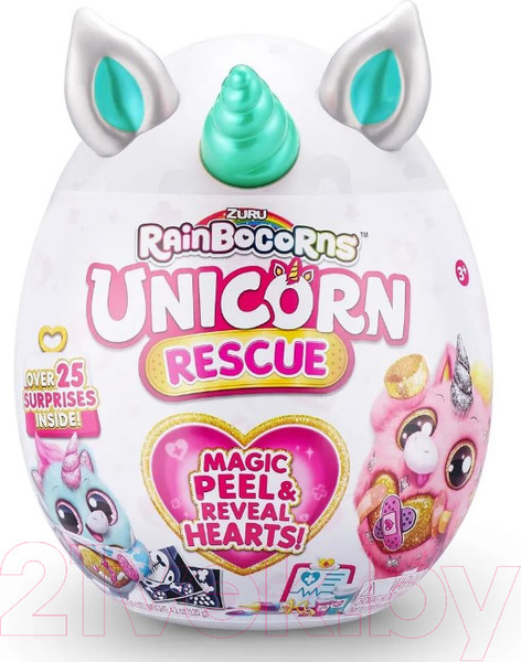 Изображение товара Игрушка-сюрприз Zuru Rainbocorns Unicorn Rescue Единорог / 9262