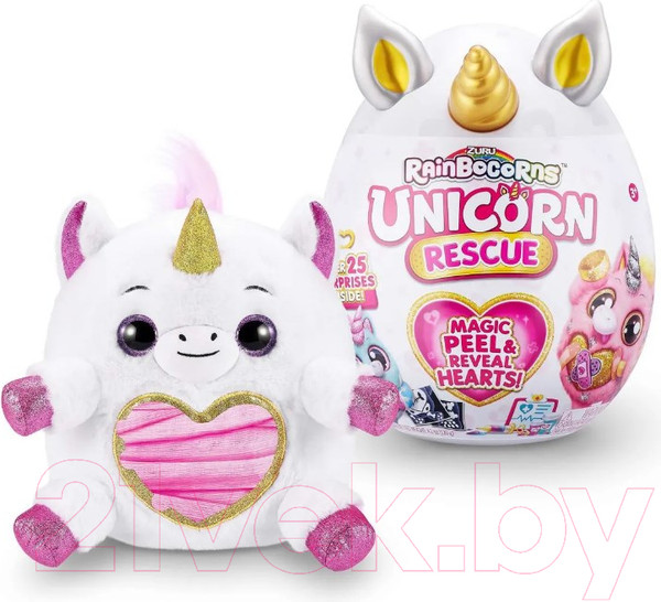 Изображение товара Игрушка-сюрприз Zuru Rainbocorns Unicorn Rescue Единорог / 9262