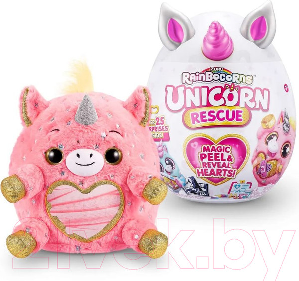 Изображение товара Игрушка-сюрприз Zuru Rainbocorns Unicorn Rescue Единорог / 9262