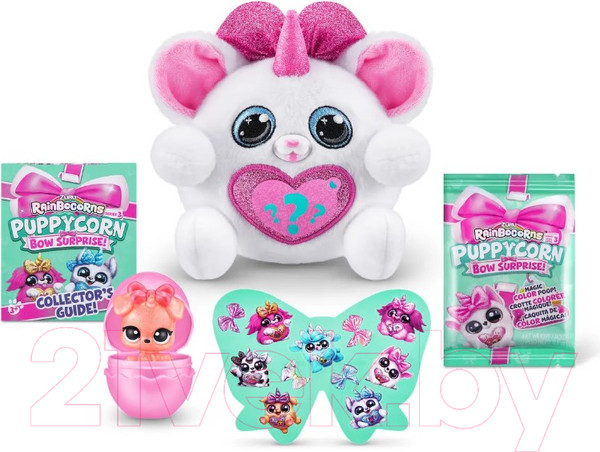 Изображение товара Игрушка-сюрприз Zuru Rainbocorns Puppycorn Bow Surprise / 9269