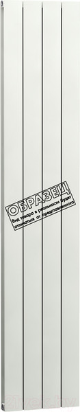 Изображение товара Радиатор алюминиевый FUSION Solid 1800-02 (RAL 9003 матовый)