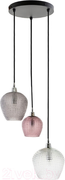 Изображение товара Люстра Bergenson Bjorn Aurora / BB0000562 (сливовый/серый/прозрачный)