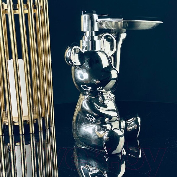 Изображение товара Дозатор для жидкого мыла Lenardi С подставкой 143-001