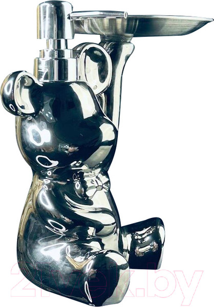 Изображение товара Дозатор для жидкого мыла Lenardi С подставкой 143-001