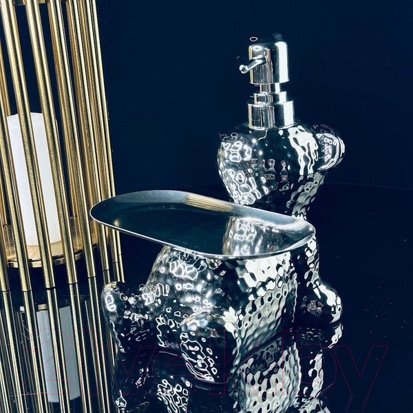 Изображение товара Дозатор для жидкого мыла Lenardi С подставкой 143-002