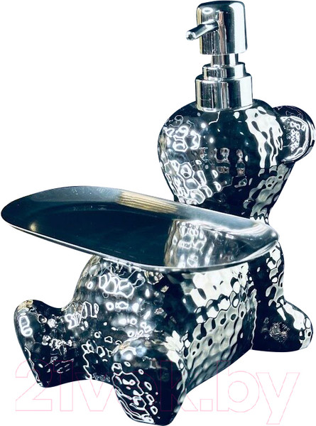 Изображение товара Дозатор для жидкого мыла Lenardi С подставкой 143-002