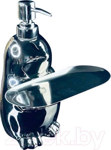 Изображение товара Дозатор для жидкого мыла Lenardi С подставкой 143-004