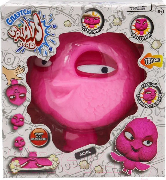 Изображение товара Сквиш Splats Head Эйчил / 879490-17 