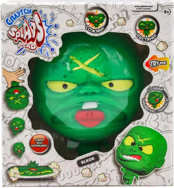Изображение товара Сквиш Splats Head Элкор / 879490-14 