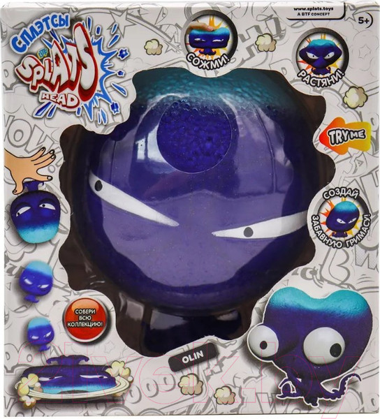 Изображение товара Сквиш Splats Head Олин / 879490-16