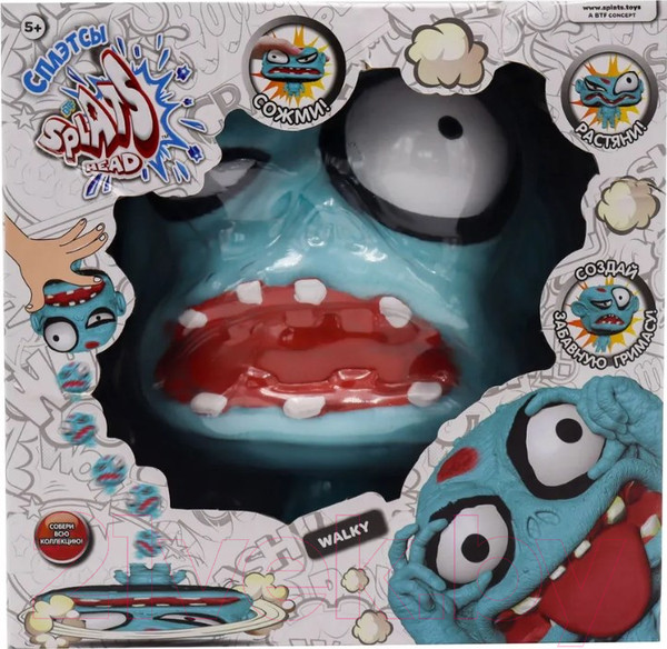 Изображение товара Сквиш Splats Head Зомби / 966669-2