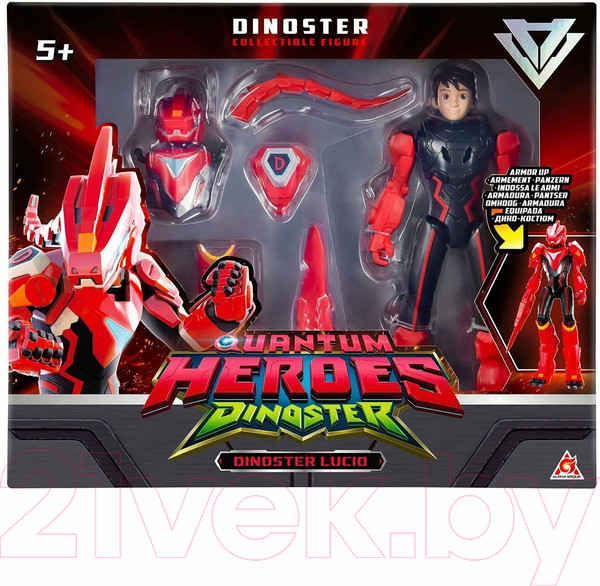 Изображение товара Фигурка коллекционная Dinoster Люцио в дино-костюме / 42138