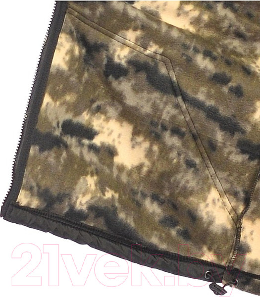 Изображение товара Костюм для охоты и рыбалки Huntsman Пикник-Люкс КМФ135 Polar Fleece (р-р 60-62/188)