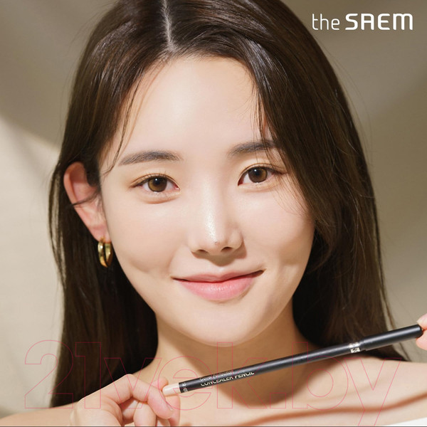 Изображение товара Консилер The Saem Cover Perfection Concealer Pencil Green Beige