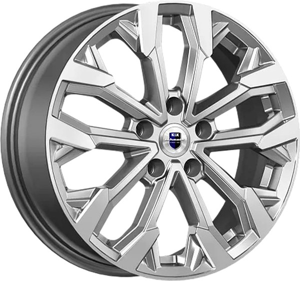 Литой диск K&K Морейн (KC1046) 17x6.5" 5x114.3мм DIA 67.1мм ET 35мм (Дарк платинум) — фото 3