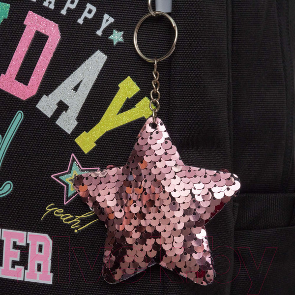 Изображение товара Школьный рюкзак Grizzly RG-466-5 (черный)