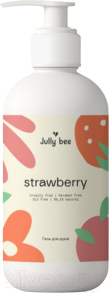 Изображение товара Гель для душа Jully Bee Клубника (500мл)