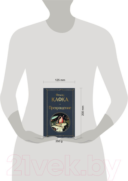 Изображение товара Книга Эксмо Превращение. Библиотека классика / 9785041897260 (Кафка Ф.)