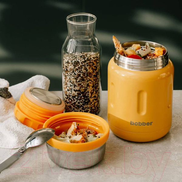 Изображение товара Термос для еды Bobber Jerrycan-700 Ginger Tonic (имбирный тоник)