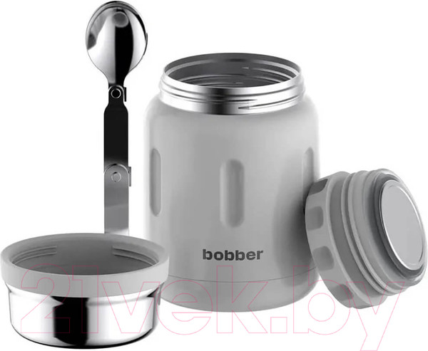 Изображение товара Термос для еды Bobber Jerrycan-700 Sand Grey (серый)