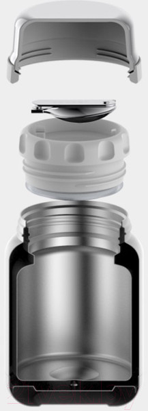 Изображение товара Термос для еды Bobber Jerrycan-700 Sand Grey (серый)