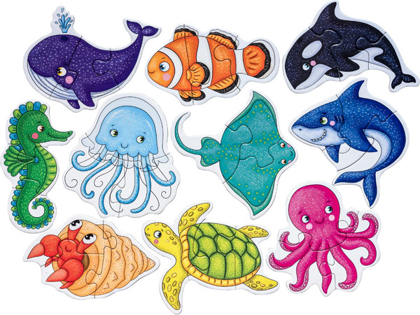 Изображение товара Развивающая игра Айрис-пресс Для самых маленьких 2+. Вот такое море / 9785811270675