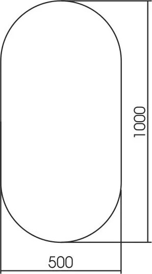 Изображение товара Зеркало Silver Mirrors Амелия 50x100 / ФР-00002396