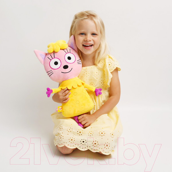 Изображение товара Подушка-игрушка Мякиши Три Кота Лапочка / 839