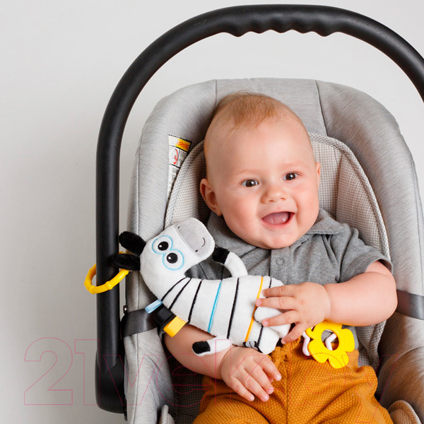 Изображение товара Подвеска на кроватку Мякиши Хрустящая Зебра / 838