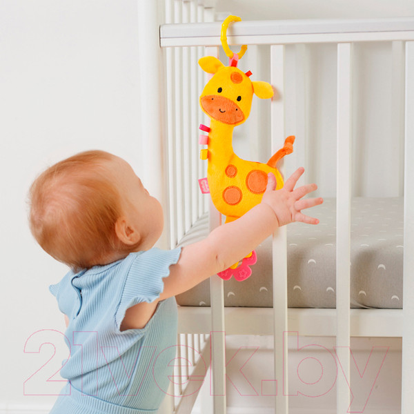 Изображение товара Подвеска на кроватку Мякиши Хрустящий Жираф / 835