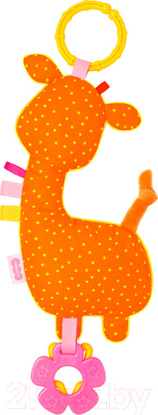 Изображение товара Подвеска на кроватку Мякиши Хрустящий Жираф / 835