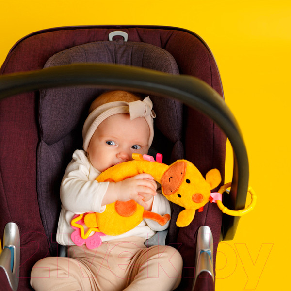 Изображение товара Подвеска на кроватку Мякиши Хрустящий Жираф / 835