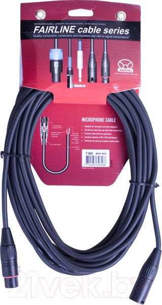 Изображение товара Кабель SUPERLUX SFM7.5FM