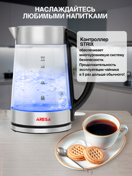 Изображение товара Электрочайник Aresa AR-3472
