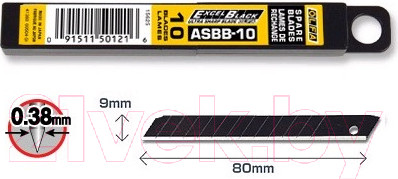Изображение товара Набор сменных лезвий Olfa ASBB-10 (10шт)