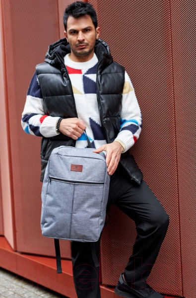 Изображение товара Рюкзак Peterson PTN GBP-10 (серый/черный)