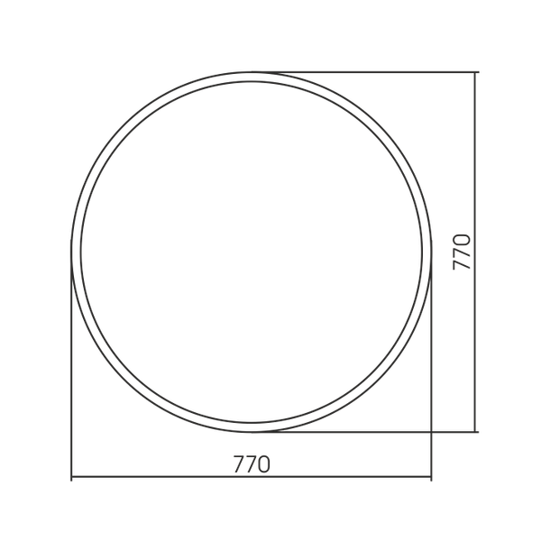 Изображение товара Зеркало Silver Mirrors Ренуар D770 / ФР-00002442
