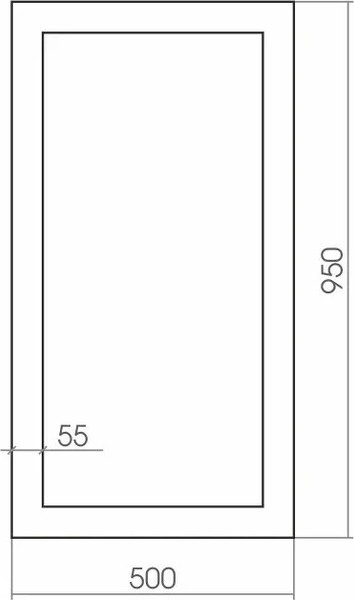 Изображение товара Зеркало Silver Mirrors Эфес 50x95 / ФР-00000922