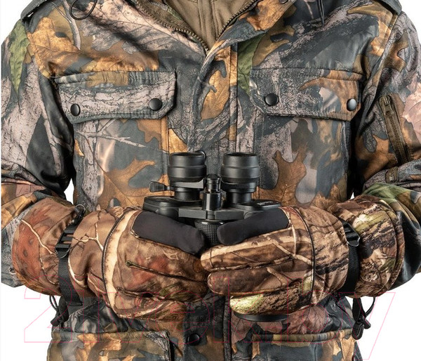 Изображение товара Перчатки для охоты и рыбалки Helios Hunter HS-HY-D09-L (L, лес)