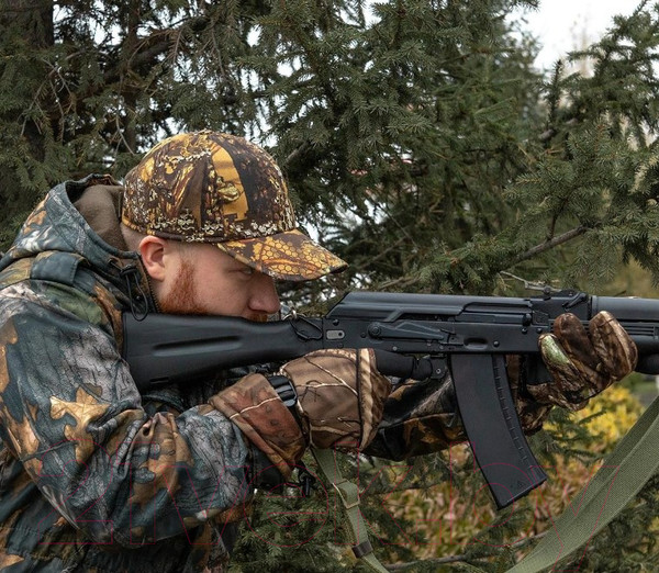 Изображение товара Перчатки для охоты и рыбалки Helios Hunter HS-HY-D09-L (L, лес)